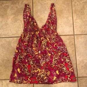 Antonio Melani Paisley Print Swimsuit Coverup